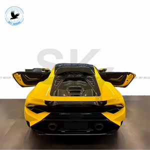 适用于兰博基尼Huracan LP610 LP580 EVO升级Tecnica后行李箱发动机罩碳纤维后发动机罩新状况汽车零件 - Product Image 4
