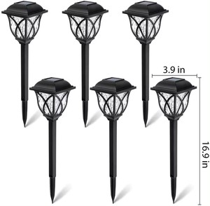 Stile vintage giardino lanterna <span class=keywords><strong>solare</strong></span> LED illuminazione vialetto ad <span class=keywords><strong>energia</strong></span> <span class=keywords><strong>solare</strong></span> illuminazione esterna - Product Image 3