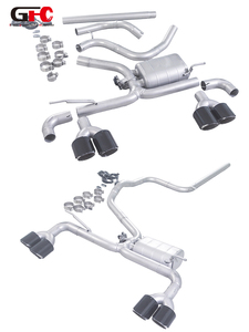 Système d'échappement à soupapes non indépendantes pour Volkswagen <span class=keywords><strong>Golf</strong></span> <span class=keywords><strong>7</strong></span> MK7 1.4T 1.6L, remplacement OEM du silencieux d'échappement - Product Image 5