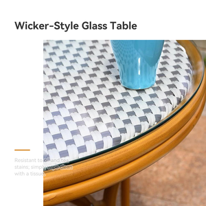 Ensemble table et chaises de <span class=keywords><strong>jardin</strong></span> pour l'extérieur, idéal pour restaurant et terrasse - Product Image 4