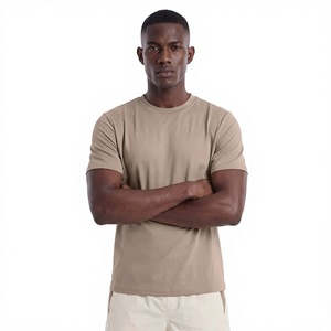 T-shirt pour homme 100% coton, toucher doux, léger, manches courtes, respirant, confortable, vêtement décontracté quotidien, style streetwear - Product Image 1