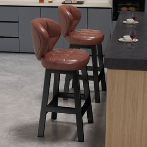 <span class=keywords><strong>Taburetes</strong></span> <span class=keywords><strong>Altos</strong></span> de Hierro Forjado para Uso Doméstico, <span class=keywords><strong>Taburetes</strong></span> de Bar, Sillas de Bar, Sillas de Isla de Lujo Ligero y Alta Gama, Sillas de Recepción - Product Image 2