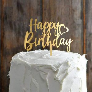 Juego de 6 Adornos para Pastel Dorados, con Purpurina de Doble Cara, Adornos Acrílicos para Cupcakes de <span class=keywords><strong>Feliz</strong></span> <span class=keywords><strong>Cumpleaños</strong></span>, Decoraciones de <span class=keywords><strong>Cumpleaños</strong></span> para Niños - Product Image 6
