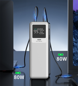 Banco de Energía y Estación de Carga de Alta Velocidad de 30000 mAh con Luz, Banco de Energía Seguro con Carga Rápida de 100 W PD para Laptop <span class=keywords><strong>HP</strong></span> - Product Image 2