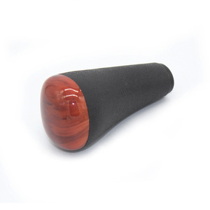 Peugeot Citroen Automatic Gear <b>Shift</b> <b>Knob</b> Wood Grain Plastic Ergonomic Car Part QZXN F20 - Product Image 3