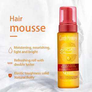 <span class=keywords><strong>Mousse</strong></span> <span class=keywords><strong>coiffante</strong></span> professionnelle à l'huile naturelle du Maroc, <span class=keywords><strong>sans</strong></span> sulfate, <span class=keywords><strong>sans</strong></span> <span class=keywords><strong>silicone</strong></span>, pour cheveux bouclés - Product Image 4