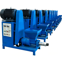 Machine automatique haute pression pour briquettes de sciure de bois, biomasse, coques de riz et déchets de bois pour la fabrication de charbon de bois