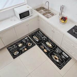Moderne Anti-Slip Deurmatten Voor Badkamer Keuken Slijtvast Lange Vlek Gedempt Nieuwigheid Patroon Polyester Huishoudelijk Wasbaar - Product Image 4