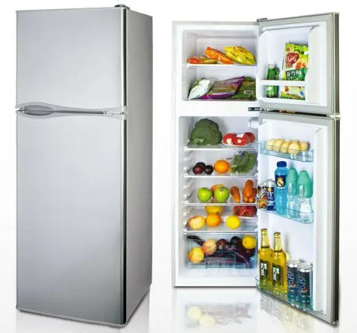 112L China Top Selling Apartment Use Domestic Refrigerator Two Door Portable Electric Refrigerator
