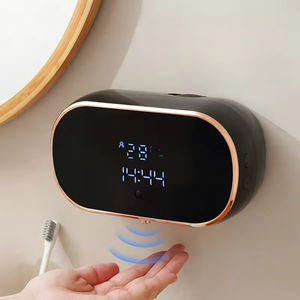 Dispensador de Jabón Inteligente Todo en Uno para el Hogar, con Pantalla Digital, Montaje en Pared, Máquina de Espuma para Teléfonos Móviles, Carga Segura y Función de Limpieza - Product Image 1