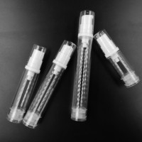 Emballage cosmétique en plastique écologique 5 ml 10 ml 12 ml 15 ml, flacon pompe sans air pour sérum et lotion, PPWR