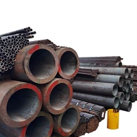 Tube en acier au carbone de haute qualité Q235 Grade D SS400 S235JR S235JO S235J2 X42 Tuyau sans couture en acier au carbone