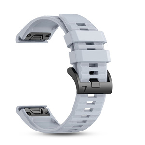 Bracelets de montre intelligente sportifs en silicone à ajustement rapide universel pour Garmin Fenix Series 6X 6 Pro 7X 7 8 22mm 26mm Bracelet Epix Pro 5X - Product Image 4