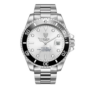 <span class=keywords><strong>Orologio</strong></span> <span class=keywords><strong>da</strong></span> <span class=keywords><strong>Polso</strong></span> Meccanico Automatico di Alta Gamma <span class=keywords><strong>da</strong></span> 43mm per Uomo, Impermeabile, con Bracciale in Acciaio Inossidabile, Lussuoso <span class=keywords><strong>Orologio</strong></span> Sportivo per Uso Quotidiano e Professionale - Product Image 1