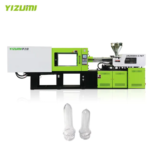 YIUZMI macchina per la produzione di bottiglie di preforme in PET di alta qualità macchina per lo stampaggio ad iniezione 200ton macchina per fare a basso prezzo
