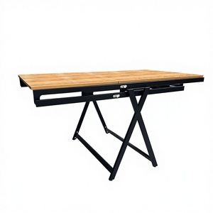 Tavolo Pieghevole Multifunzione dal Design Moderno con Accessori Hardware Intercambiabili - Product Image 4