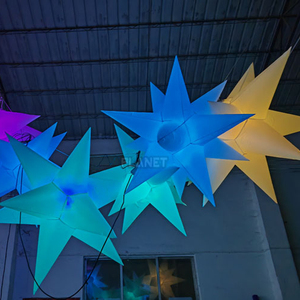 Đảng trang trí đầy màu sắc <span class=keywords><strong>Inflatable</strong></span> <span class=keywords><strong>Led</strong></span> Sao hộp đêm Trần treo chiếu sáng hộp đêm <span class=keywords><strong>Inflatable</strong></span> <span class=keywords><strong>Led</strong></span> Sao - Product Image 5