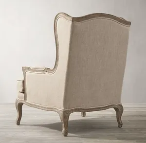 सैसैनाइड ओएम फ्रेंच डिजाइन क्लब चेयर होम प्रस्तुत लॉरी आर्मचेयर - Product Image 4