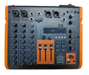 OEM SL4K Live Streaming in metallo analogico Mixer Console a 4 canali tipo-C OTG ad alte prestazioni professionale Loop-Back Audio Audio <span class=keywords><strong>FX</strong></span> - Product Image 2