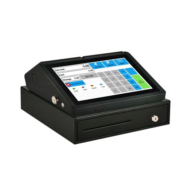 Android 11.0 Wifi Cash Register Desktop All in One Pos Printer Financial Equipment Tablet Smart Pos Terminal