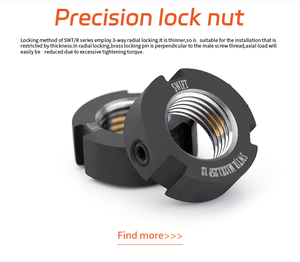 Atacado Dureza HRC28 °-32 ° ISO4H Fixadores Industriais Série SWT/R Anti-Retreat Thread Precision <span class=keywords><strong>Lock</strong></span> <span class=keywords><strong>Nut</strong></span> - Product Image 2