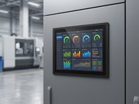 PC industriel embarqué standard en stock, livraison rapide 3-7 jours, écran tactile, ordinateur tout-en-un