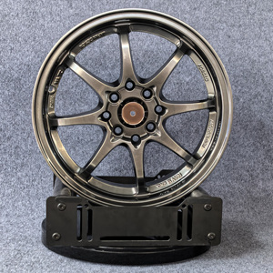 Nouvelles jantes en aluminium de style JDM classique, noir hyper, 15 pouces, 4/100/114.3, jantes monobloc pour Civic Style Bolt A356.2 Aluminium - Product Image 1
