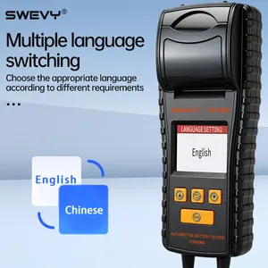 เครื่องทดสอบอายุการใช้งานแบตเตอรี่ HEDAO SW-8055 12V/24V ความแม่นยำสูง พร้อมระบบแจ้งเตือนการชาร์จและการบันทึกข้อมูล - Product Image 4