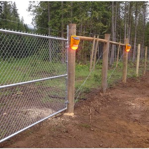 Solar Outdoor ABS Sound Light Alarm 129dB <strong>Motion</strong> <strong>Sensor</strong> <strong>5</strong>-8m <strong>Detection</strong> for Farm Orchard Fish Pond Burglar Alarm Drive Wild Boar - Product Image 2