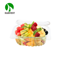 8 12 16 24 32 48 Oz Pet Plastic Transparante Clamshell Voedsel Lunchbox Wegwerp Fruitsalade Te Gaan containers
