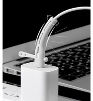 Protector de Cable para Teléfono, Apto para Todas las Líneas de Datos de Celulares, Protector de Cable Flexible de Silicona
