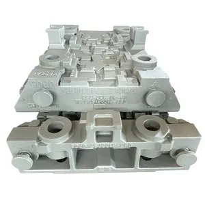 Fundición de hierro fundido gris HT250 HT300 de alta calidad, fundición de base de cama de columna de máquina herramienta CNC de hierro gris resistente