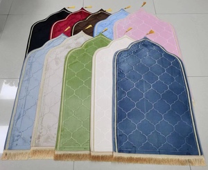 แผ่นรองละหมาดแบบนูนลายพิเศษ  แผ่นรองละหมาดมุสลิมแบบฟองน้ำ  ซัจญาดะห์คุณภาพสูง  แผ่นรองละหมาดสำหรับการละหมาด - Product Image 1