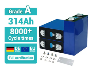 Celda Prismática LiFePO4 de 3.2V 280Ah 314Ah, 8000 Ciclos, Grado A, Stock en la UE para Almacenamiento Solar - Product Image 2