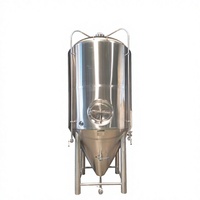 Fermenteur à bière en acier inoxydable 304 316 de 800 L (7 BBL)