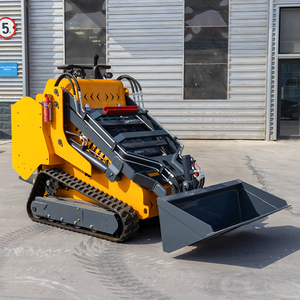 Hot <strong>Sale</strong> CE Diesel Engine <strong>Skid</strong> <strong>Steer</strong> Loader Mini Wheel/Track Home Garden Attachment with Core Components Motor Pump Gearbox - Product Image 2
