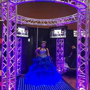 Đám Cưới Mini Vòng Tròn Xoay Ánh Sáng Giàn - Product Image 2