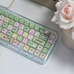 Clavier mécanique à ressort Cherry Profile 142 touches, touches PBT avec processus de sublimation, avec <span class=keywords><strong>barre</strong></span> d'<span class=keywords><strong>espace</strong></span> ISO 6.25U 7U - Product Image 3