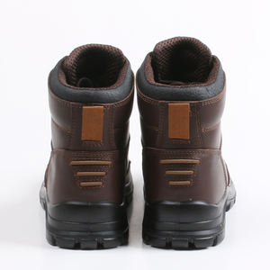 Rage Paardenleer Pu Buitenzool Veiligheidsschoeisel Anti-Smash Lekvrije Werkschoenen Industriële Bescherming Veiligheidslaarzen - Product Image 4