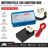 Boîtier d'allumage CDI de course haute performance pour moto et scooter, vente en gros, pour GY6-125 GY6-150