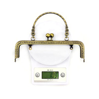 Deepeel BF012 20.5cm Accessoire de maroquinerie pour sac à main, fermoir à boucle gaufré pour pochette, cadre de sac à main