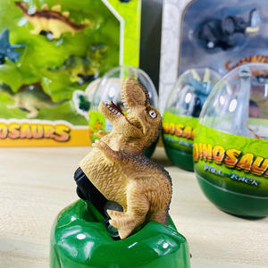 Mini Coche de Juguete de Dinosaurio de Plástico ABS de 4 Pulgadas, 12 Tipos, con Fricción de Retroceso, Material Ecológico, Escala 1:16, Unisex, Edades 3+, en Caja - Product Image 3