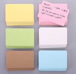 Daily 100Pcs Boxed Blank Greeting Postcard Graffiti <b>Bookmark</b> Message Card Small Notepad Custom Printing Playing Cards - Product Image 6