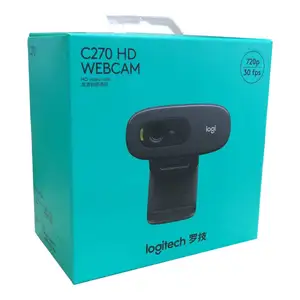 फैक्टरी मूल्य लो Gitech C270 Hd Webcam वीडियो कॉल मिनी पीसी यूएसबी घर सुरक्षा सीसीटीवी कैमरा