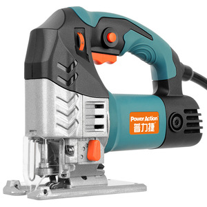 Sierra de calar eléctrica Power Action de 550W y 13000 RPM con cable para cortar madera - Product Image 1