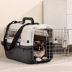 Scatola di trasporto per animali domestici scatola per cani e gatti da viaggio per animali domestici comoda scatola - Product Image 4