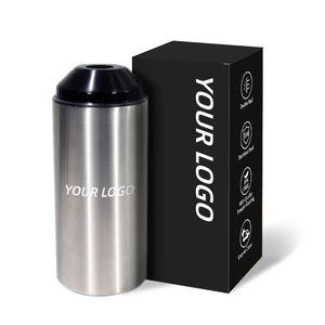 Secchiello per il ghiaccio con Logo personalizzato set di refrigeratori per bottiglie di vino da 25 once in acciaio inossidabile con 2 tazze di champagne - Product Image 1