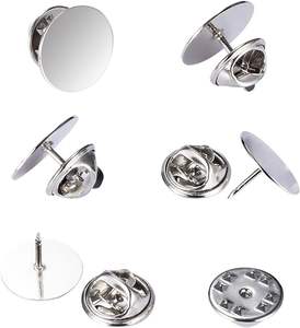 GREPAS GIFTSカスタマイズバタフライクラッチタイタックブランクピン付きピンバック - Product Image 1