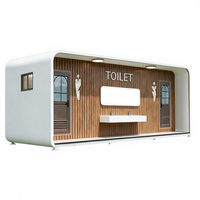 Toilettes publiques mobiles standard pour écoles, hôpitaux, bureaux et autres installations
