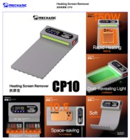 Table de séparation chauffante MECHANIC CP10 pour écrans LCD, avec emballage de protection, pour la réparation de téléphones portables et tablettes, démontage d'écrans